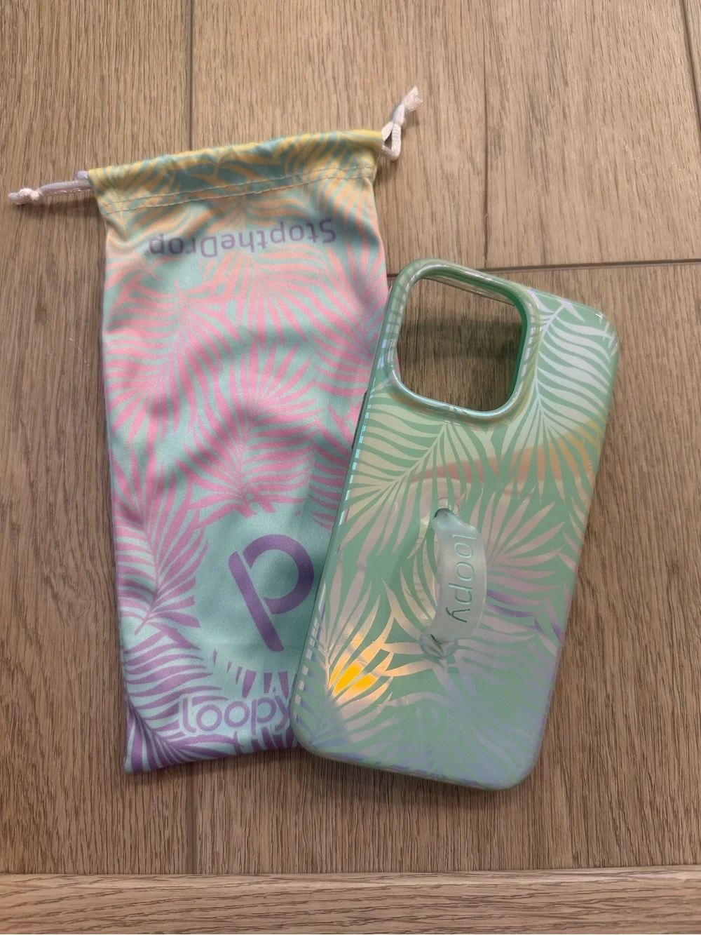 Loopy Case Pastel Green Iridescent Aquamarine Dream iPhone 13 Pro